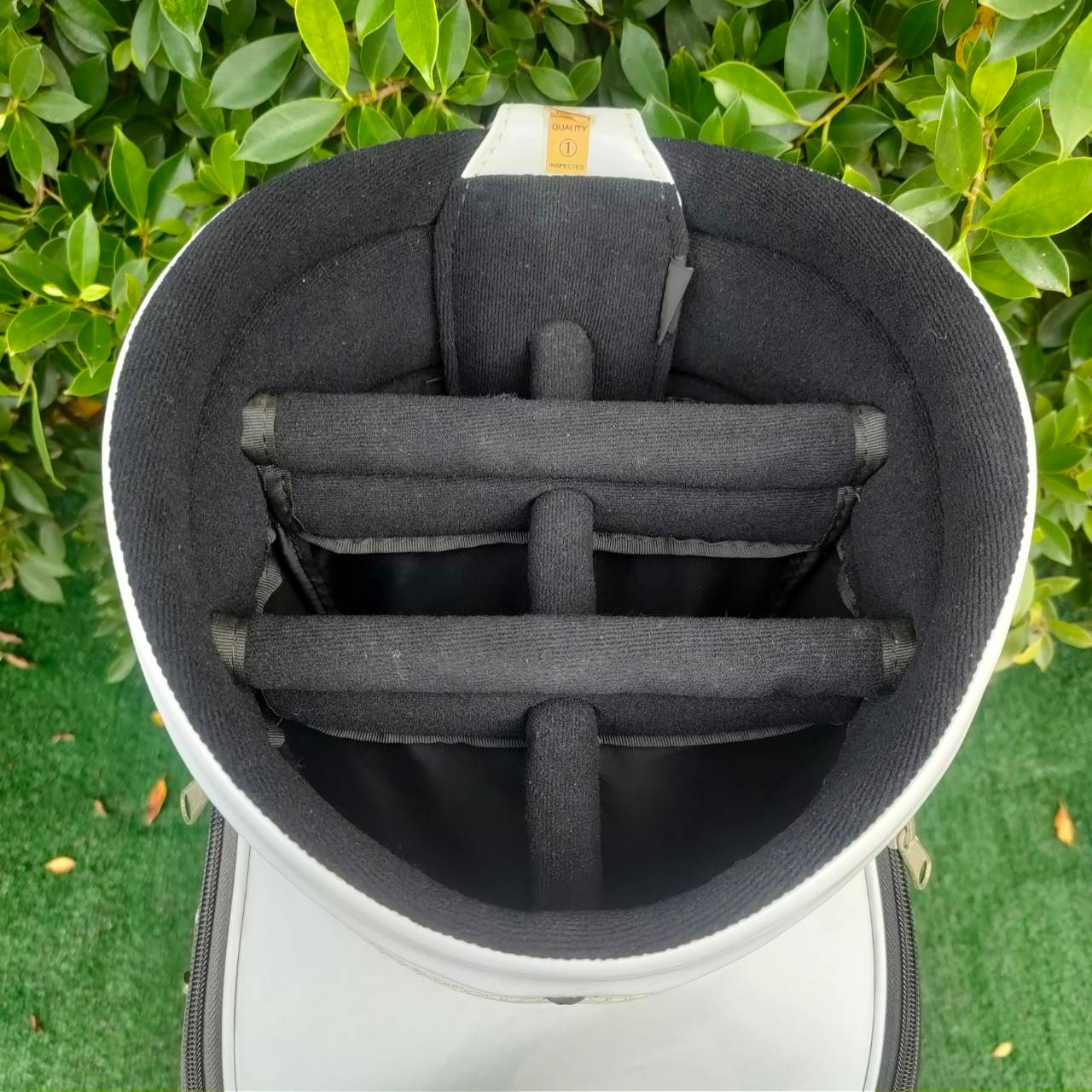 🏌️ ถุงกอล์ฟ KASCO หนังแก้ว มือสอง ถุงสวยมาก ถุงเบากันน้ำ สีขาวสวยมาก ถุงนี้เป็นรุ่นยิดนืยม และของใหม่แพงมาก ไม้กอล์ฟมือสอง ของแท้ BY NakaraLuxurious