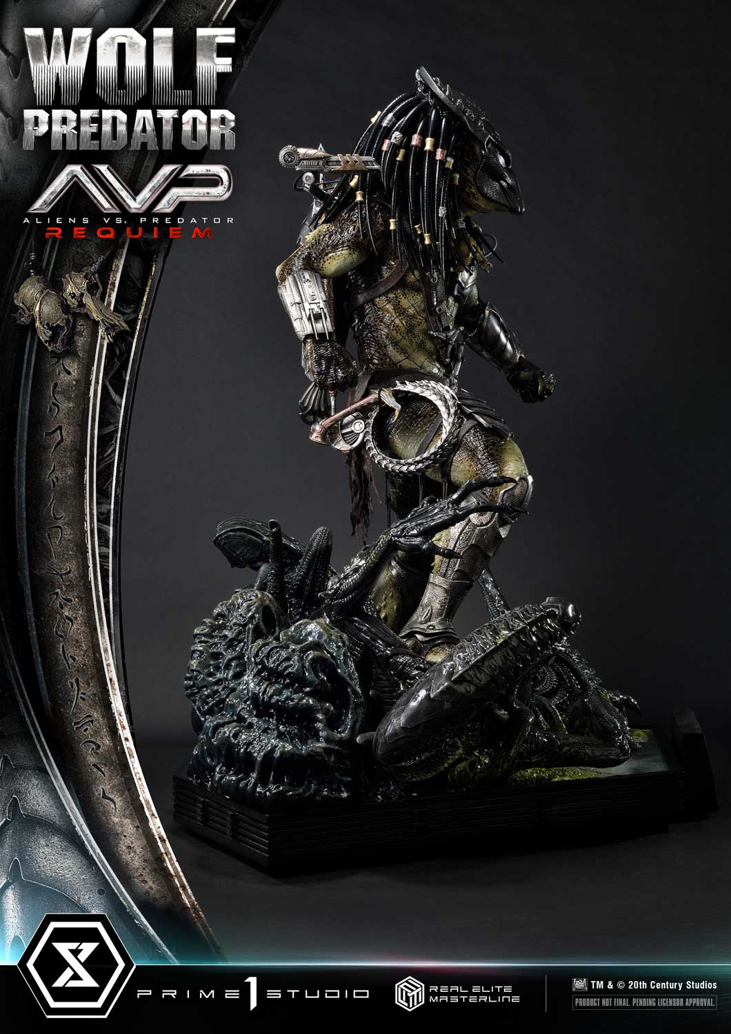 [สั่งจอง]Prime 1 Studio : Wolf Predator (Aliens vs. Predator: Requiem)