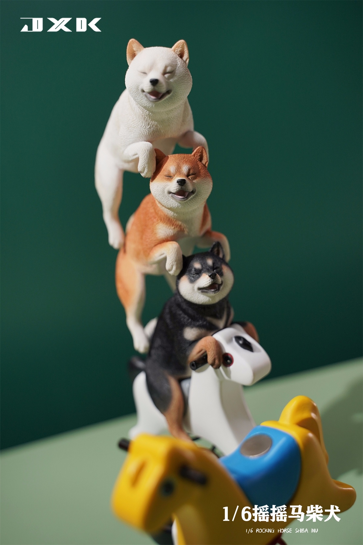 [สั่งจอง]JXK 1/6 : Rocking horse Shiba inu