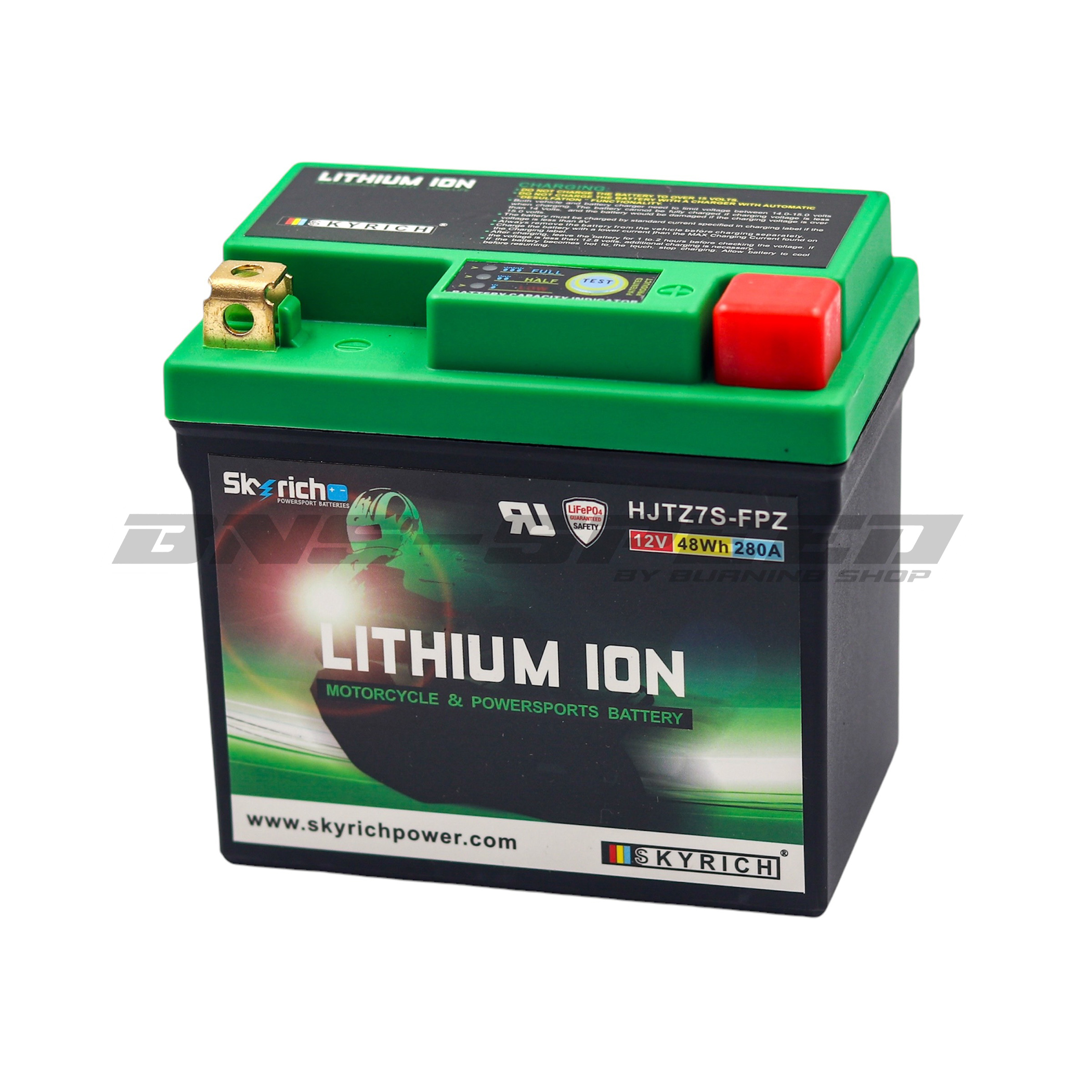 แบตเตอรี่ Skyrich Lithium Ion HJTZ7S-FPZ สำหรับ CRF250/300L/M/RALLY