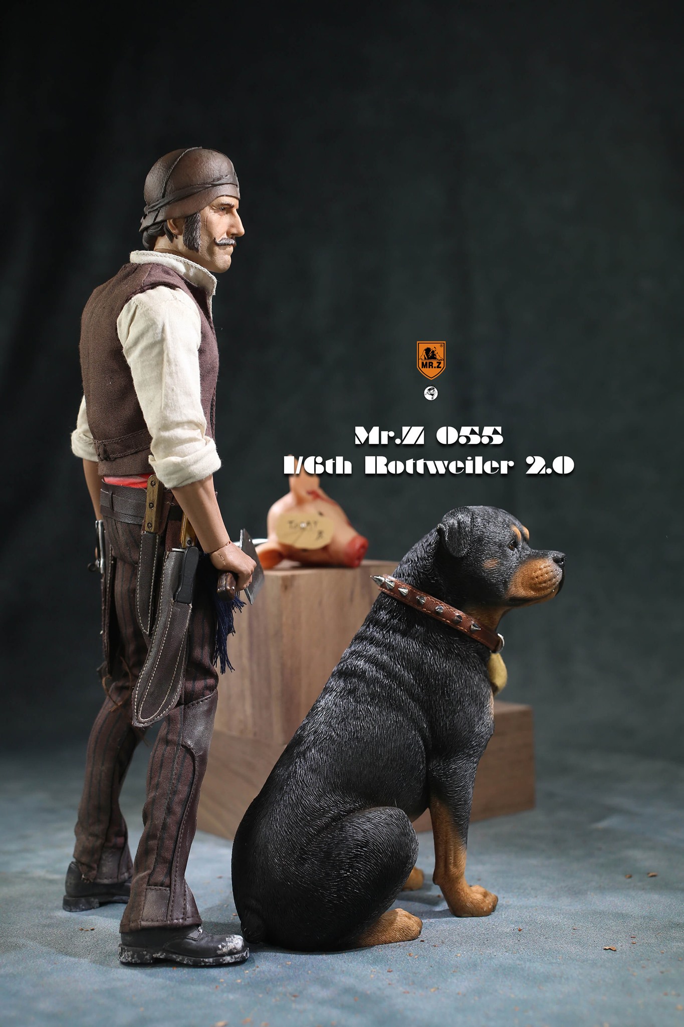 [สั่งจอง]Mr.Z MRZ055ABC 1/6th : Animal Model - Rottweiler