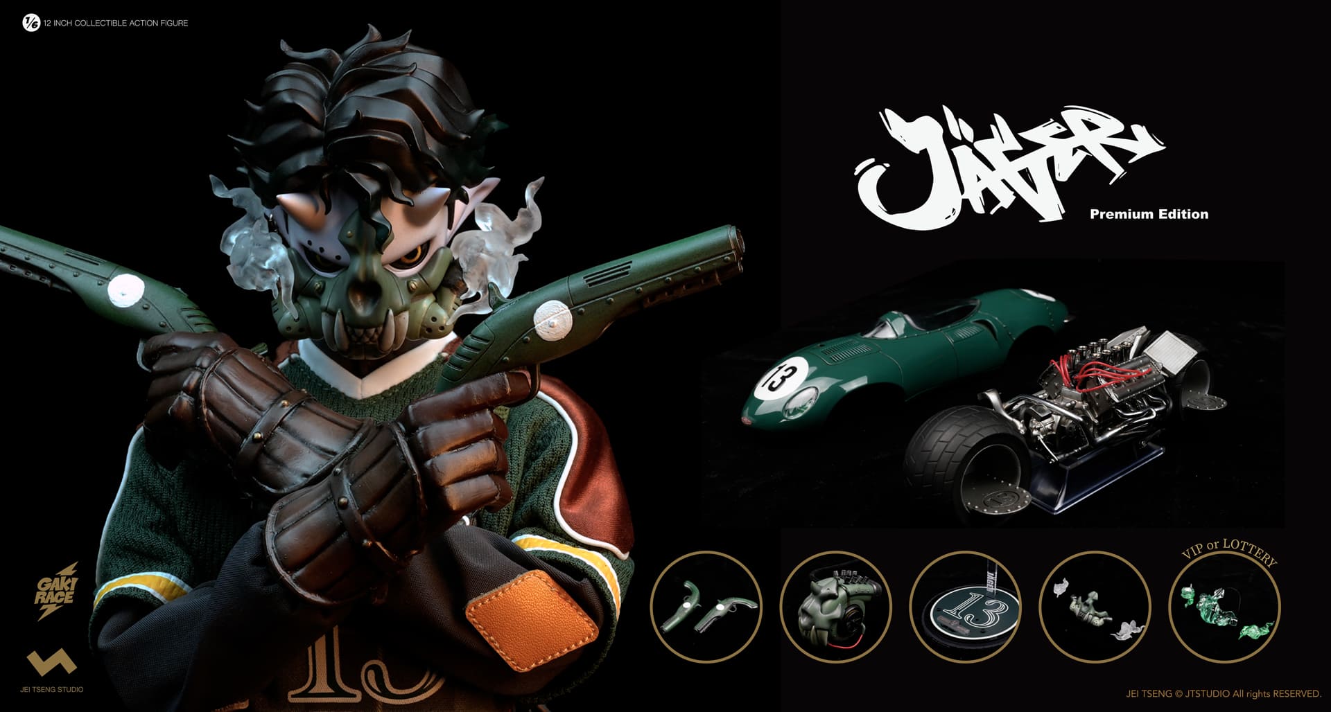 [สั่งจอง]JT STUDIO 1/6 : GAKI RACE SERIES - Jaeger Deluxe Edition