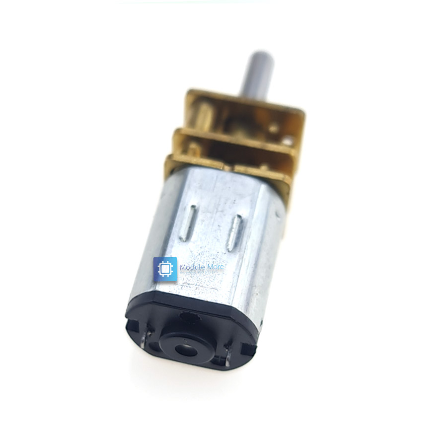 มอเตอร์เกียร์ Geared DC Motor N20 12V 1000 rpm