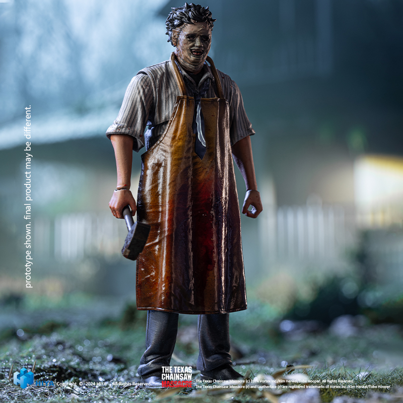 [สั่งจอง]Hiya toys EMT0103 1/18 : Texas Chainsaw Massacre(1974)LeatherFace - Killing Mask