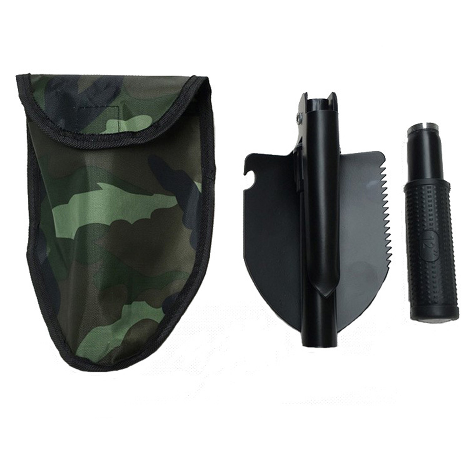 พรั่วเล็กพับได้ แมตทอกขุดดิน ขนาดพกพา ถอดประกอบได้ วัสดุคุณภาพดี มีกระเป๋าพกพาสำหรับเก็บ ดีไซน์สวย