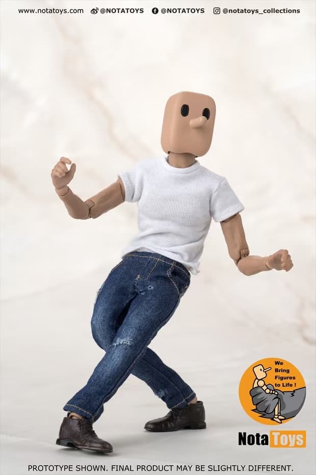 [สั่งจอง] Notatoys 1/12 : NOTAMAN Male Figure Body