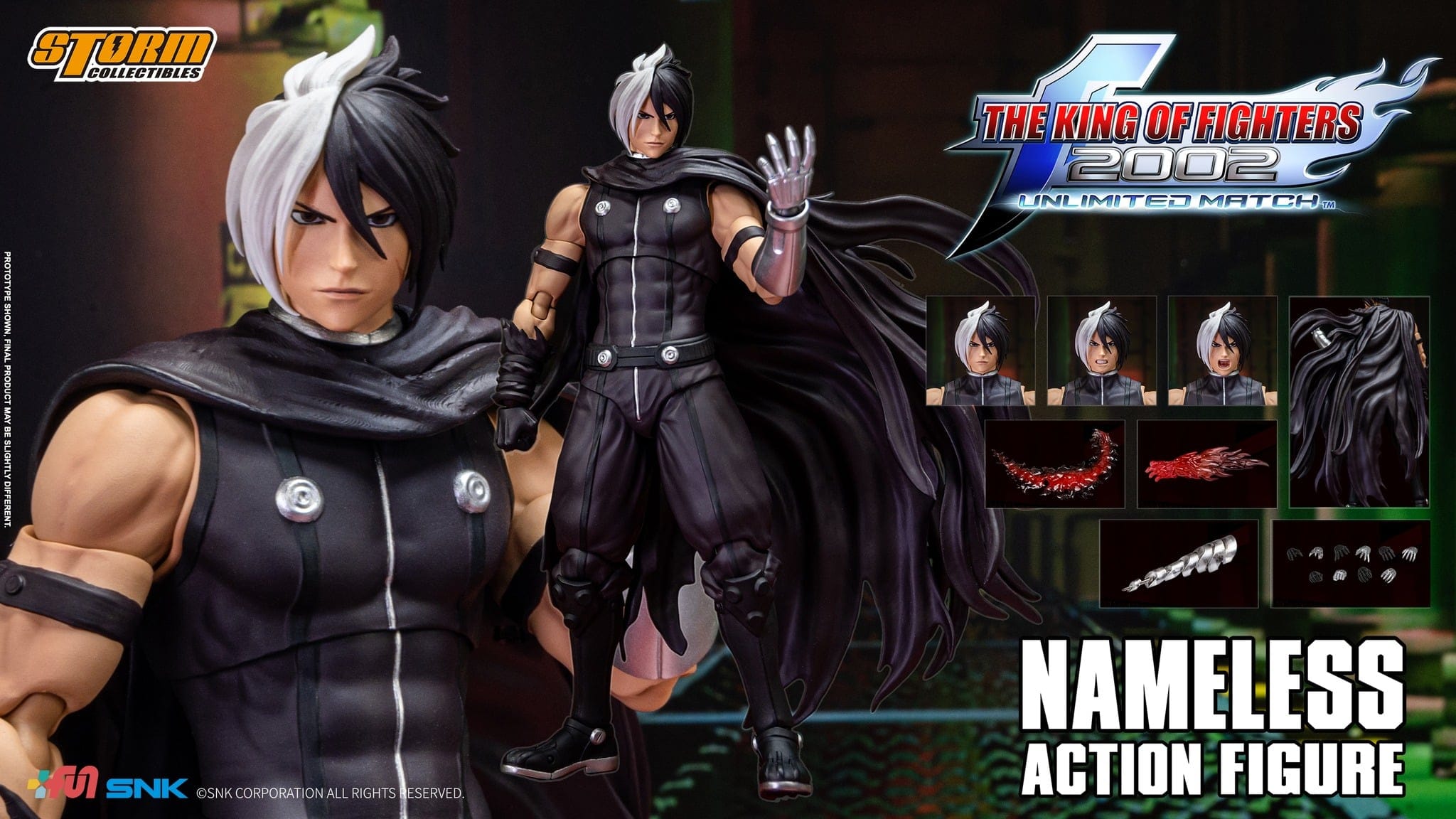 [พร้อมส่ง] Storm Toys SKKF12 1/12 : The King Of Fighter - Nameless
