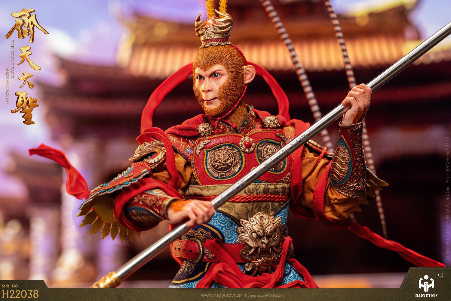 [สั่งจอง] HAOYUTOYS : 1/6 Myth series - HH22035 : Monkey King's Return version