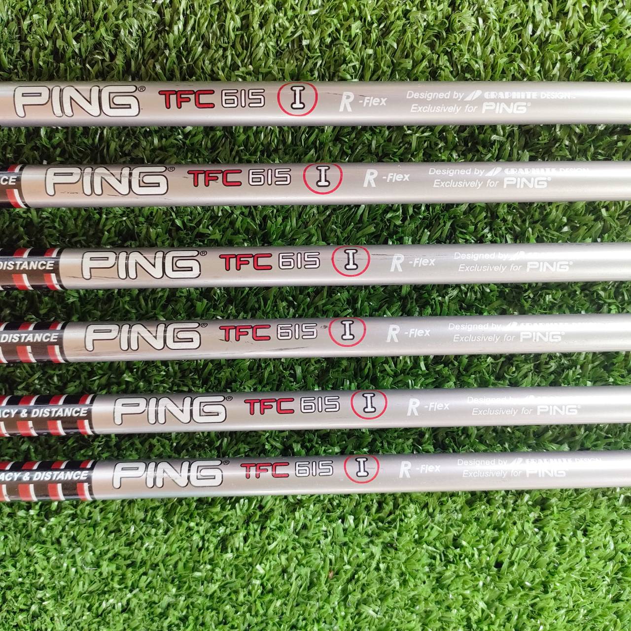 ชุดเหล็ก PING i15 สวยเดิม เหล็ก 5 - 9 และ PW ก้าน TOUR AD TFC 615 I FLEX R สุดยอดก้านพรีเมี่ยมทั้งชุด ไม้กอล์ฟพรีเมี่ยมมือสอง ของแท้ By NAkaraLuxurious