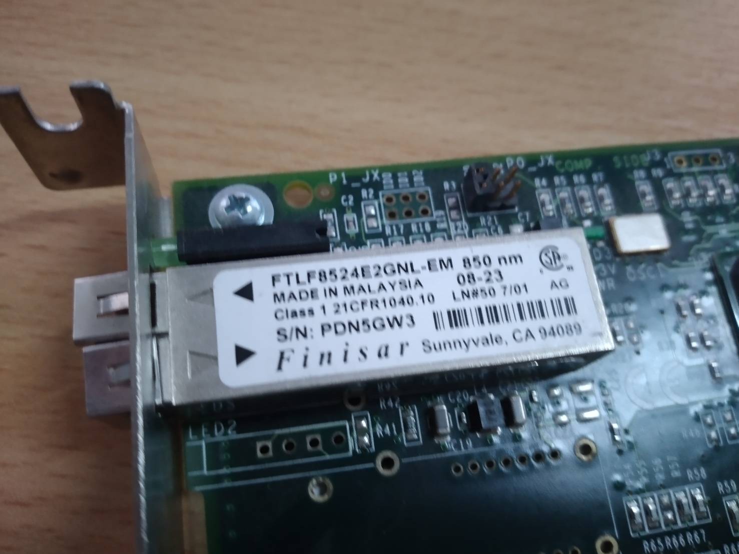 IBM 43W7510 4GB SINGLE PORT FC HOST BUS ADAPTER PCI-E ขาสั้น