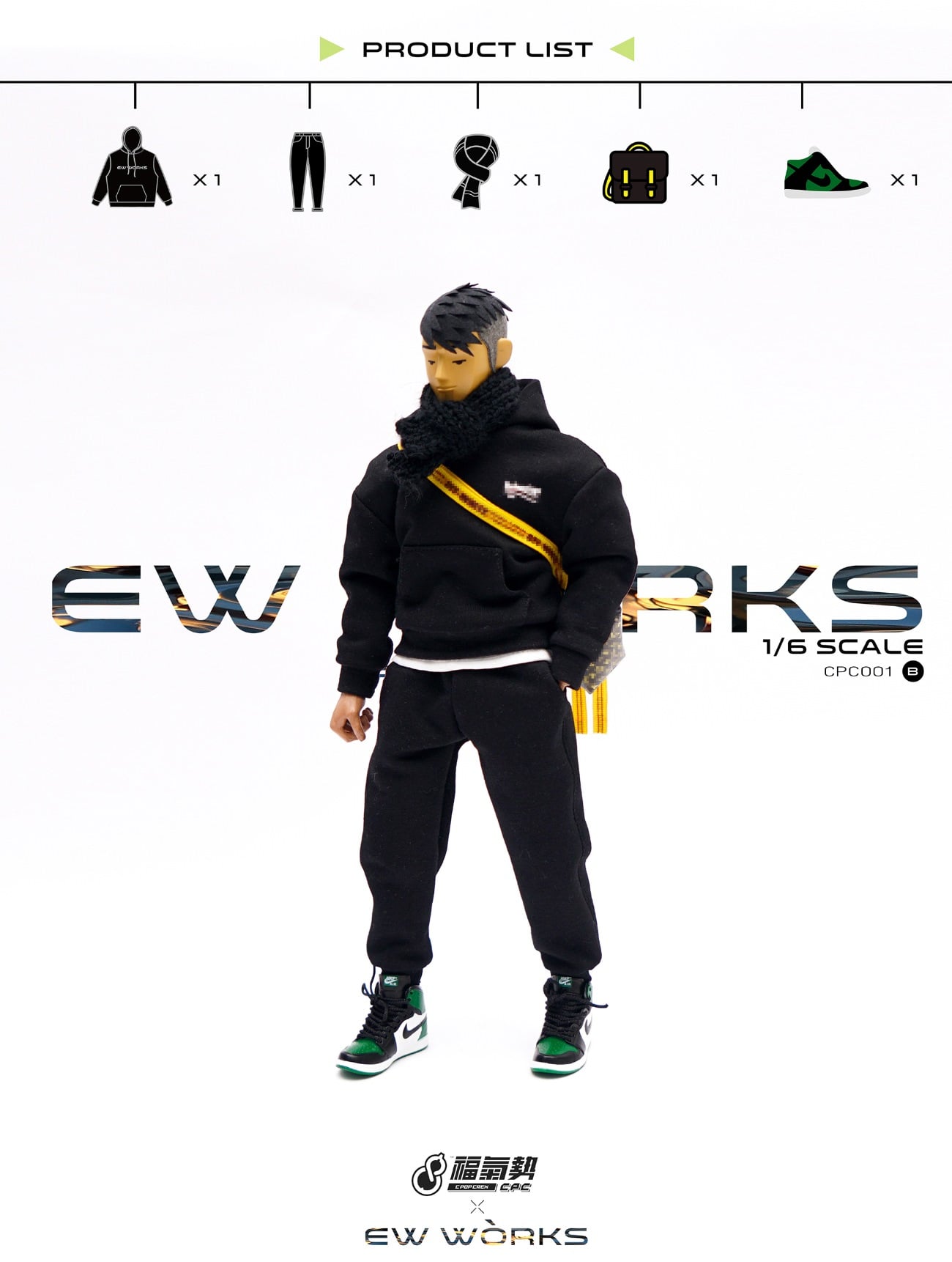 [สั่งจอง]CPOP CREW CPC001 1/6 : Fashion Sports Suit