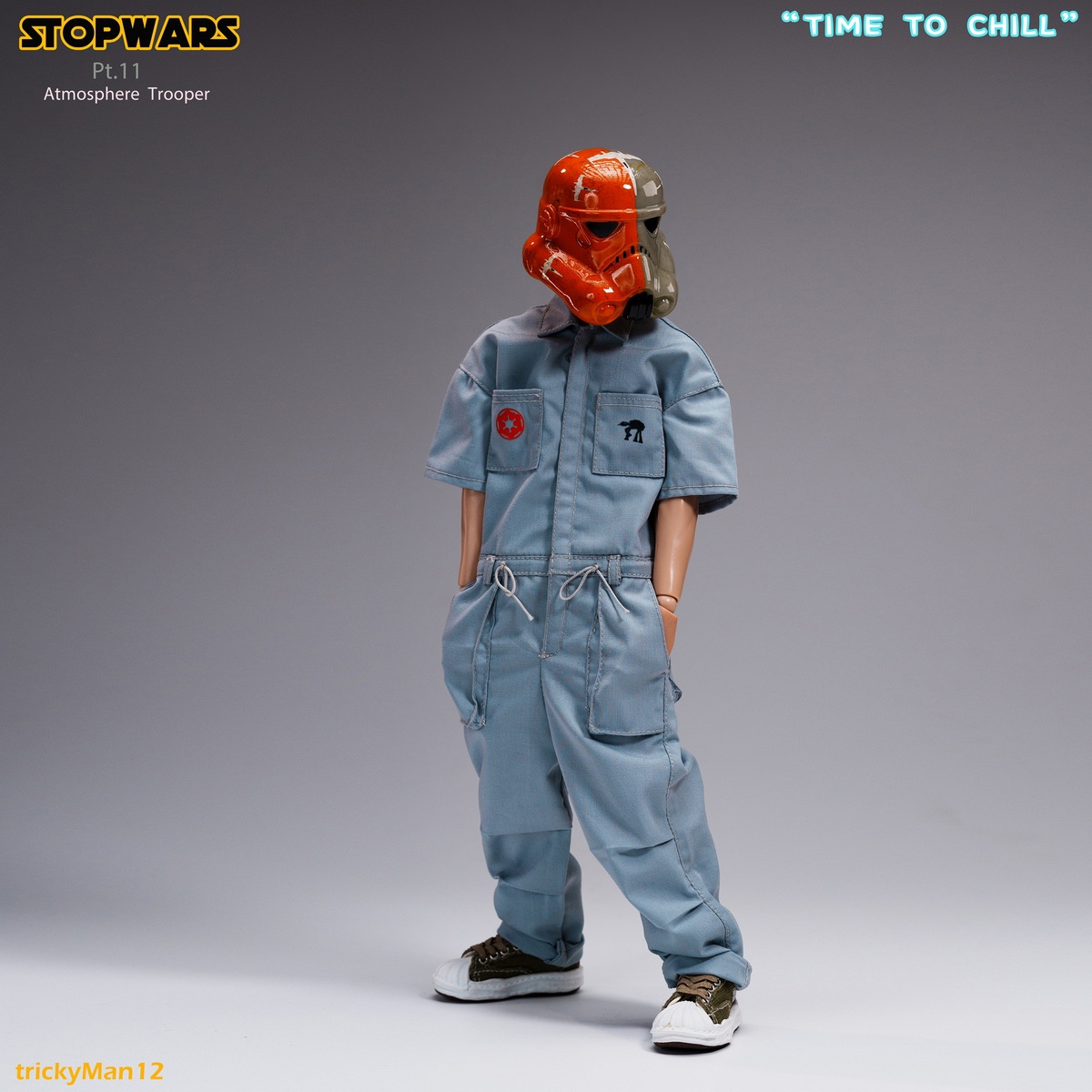 [พร้อมส่ง]trickyMan12 1/6 : STOPWARS Atmosphere Trooper Set -Pt.11