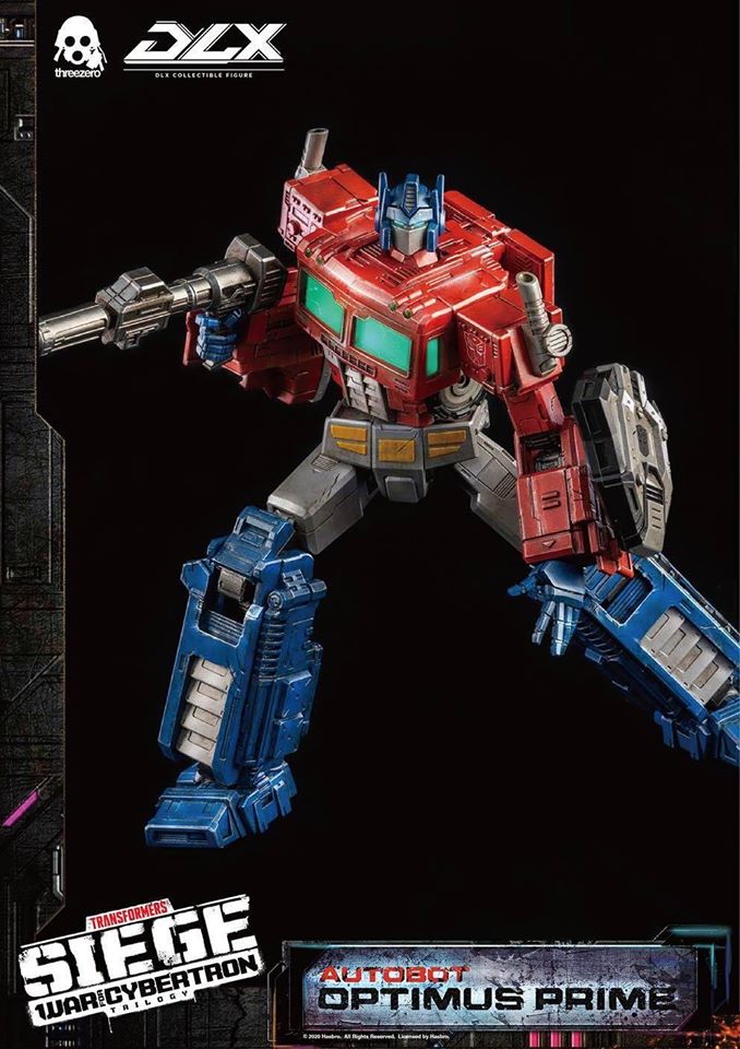 [สั่งจอง]Hasbro x Threezero 3Z0202 Transformers- War For Cybertron Trilogy : DLX Optimus