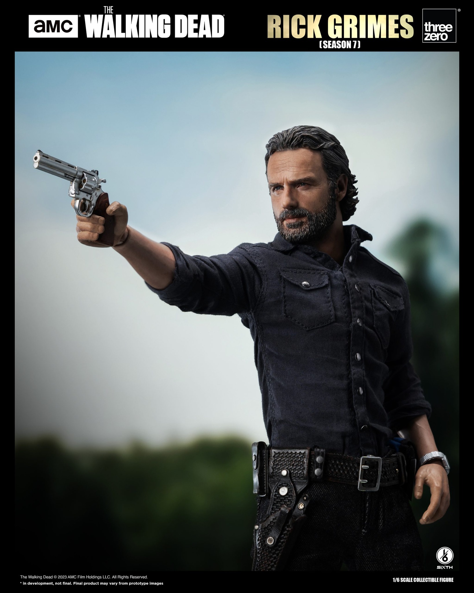[สั่งจอง]Threezero 1/6 : The Walking Dead - Rick Grimes (Season 7)