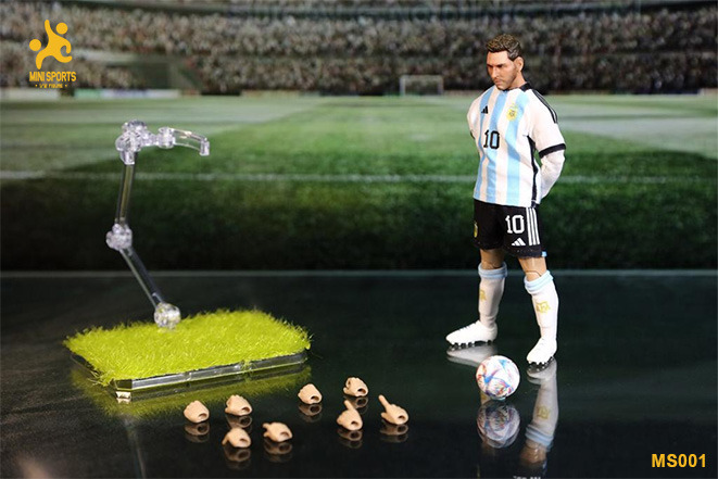 [พร้อมส่ง] Mini Sports MS001 1/12 : Football Player - Messi [Reissue]