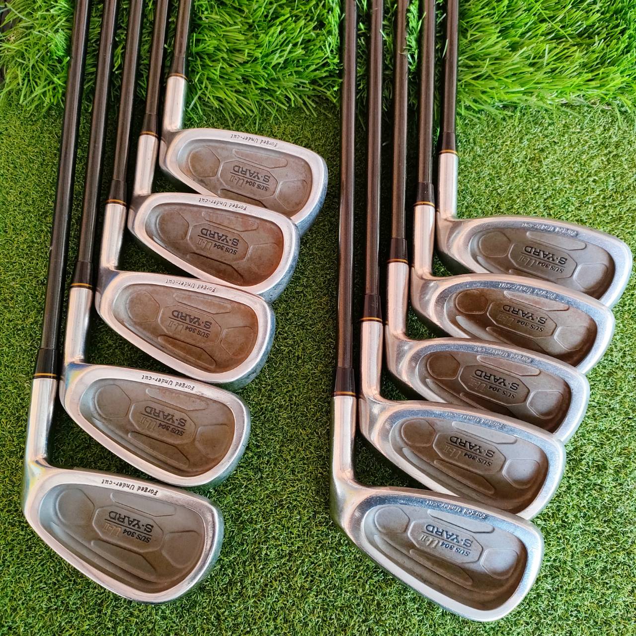 ชุดเหล็ก S-YARD SUS 304 U-II เหล็ก FORGED UNDERCUT Premium จากประเทศญี่ปุ่น เป็นรุ่นที่ ตามหากันเยอะมากครับ ราคามีแต่พุ่งขึ้นแน่นอนครับ