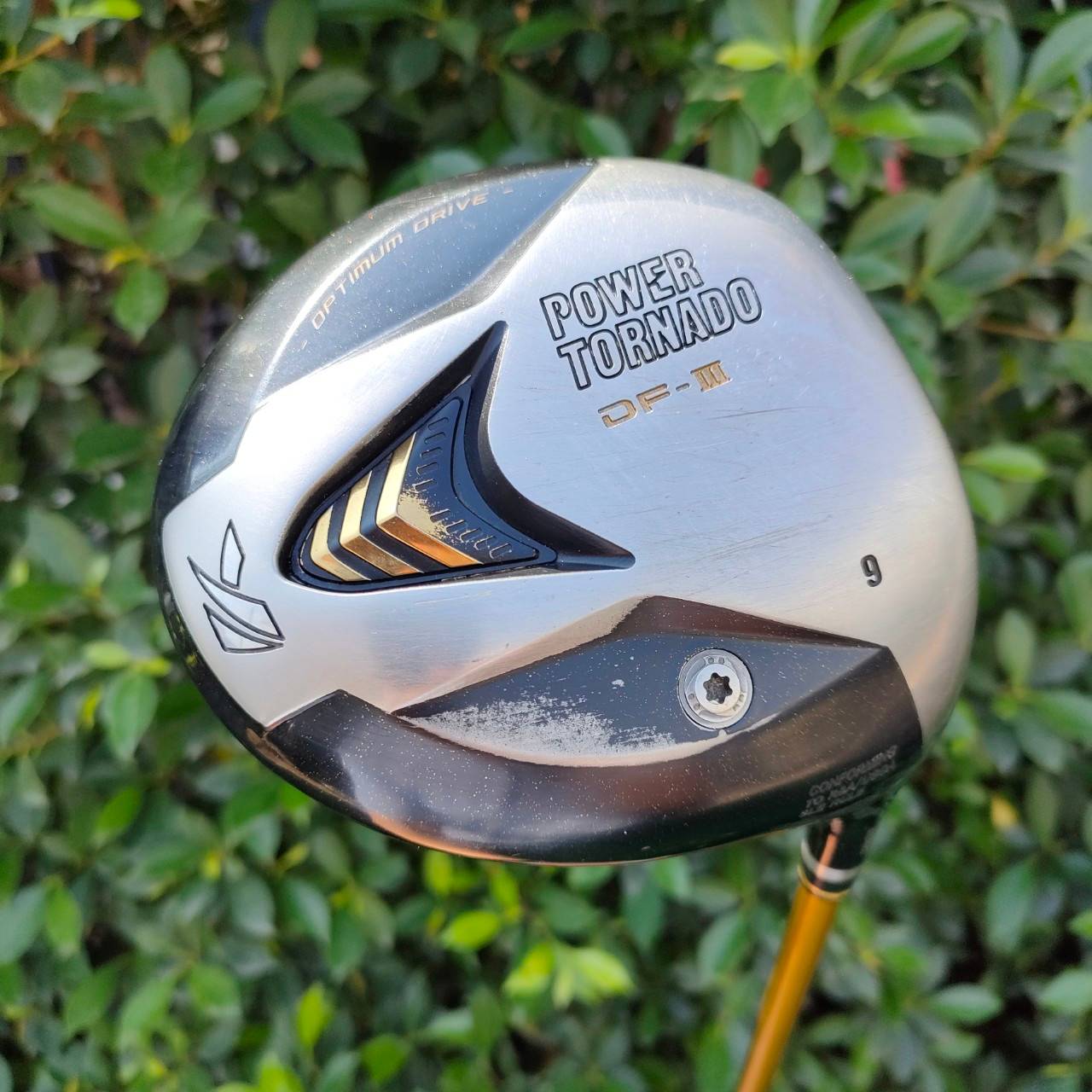 DRIVER KASCO POWER TORNADO DF-III องศา 9 ก้าน KASCO POWER TORNADO FLEX S หน้าสวีตสปอตหว้าง ตีง่าย + ไกล พรีเมี่ยมญี่ปุ่น