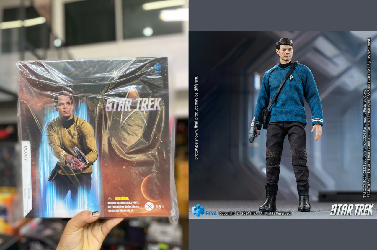 [พร้อมส่ง] Hiya toys ESS0267 1/12 : Exquisite Super Series STAR TREK 2009 - McCoy