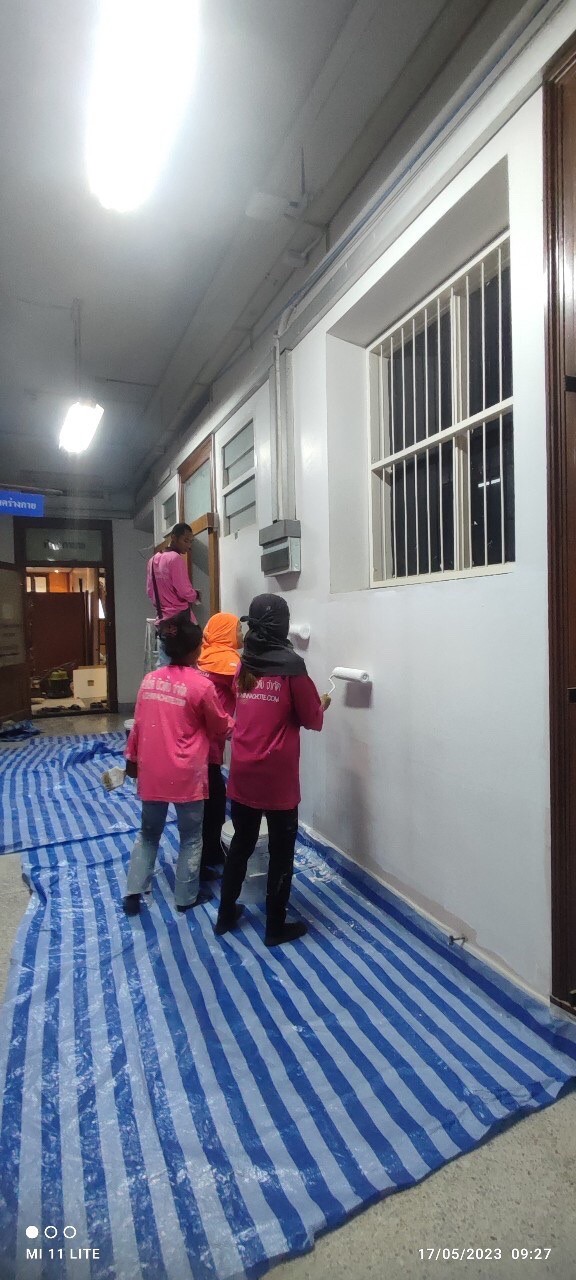 งานปรับปรุงห้องน้ำตึกกายวิภาค โรงพยาบาลศิริราช