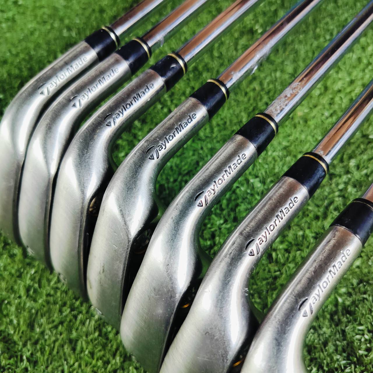 ชุดเหล็ก Taylormade R7 Draw ก้าน เหล็กน้ำหนักเบา 90 กรัม FLEX R วางหมุดน้ำหนักไว้พิเศษ ไม้กอล์ฟพรีเมี่ยมมือสอง ของแท้ By NakaraLuxurious