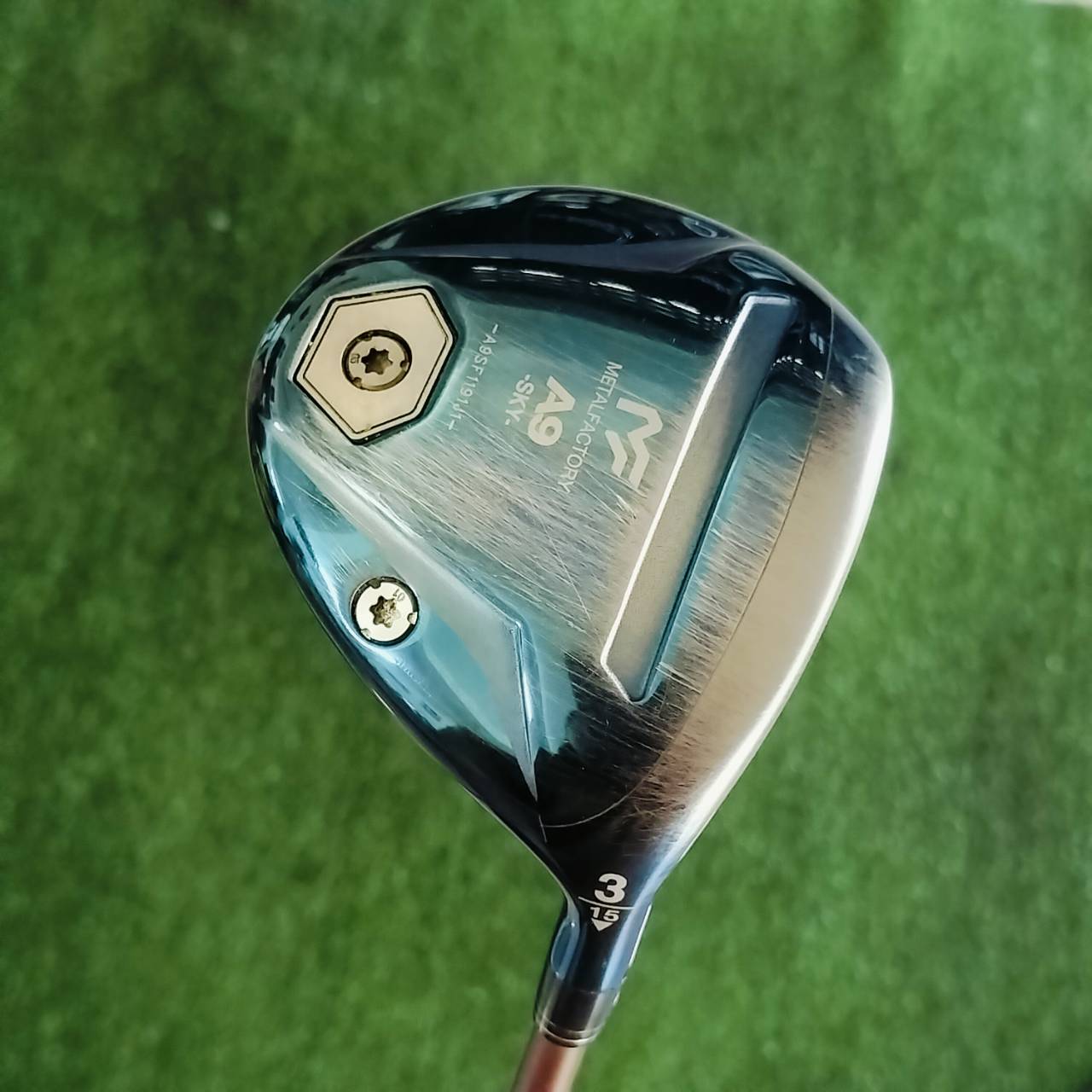 FW3 Metal Factory A9 Sky Fairway Wood Sky Blue องศา 19 ก้าน AUTO FLEX 2022 LIMITED EDITION 332/500 แค่ก้านอย่างเดียวก็โหดที่สุดแล้วค่ะ ไม้กอล์ฟพรีเมี่ยมมือสอง ของแท้ By NakaraLuxurious