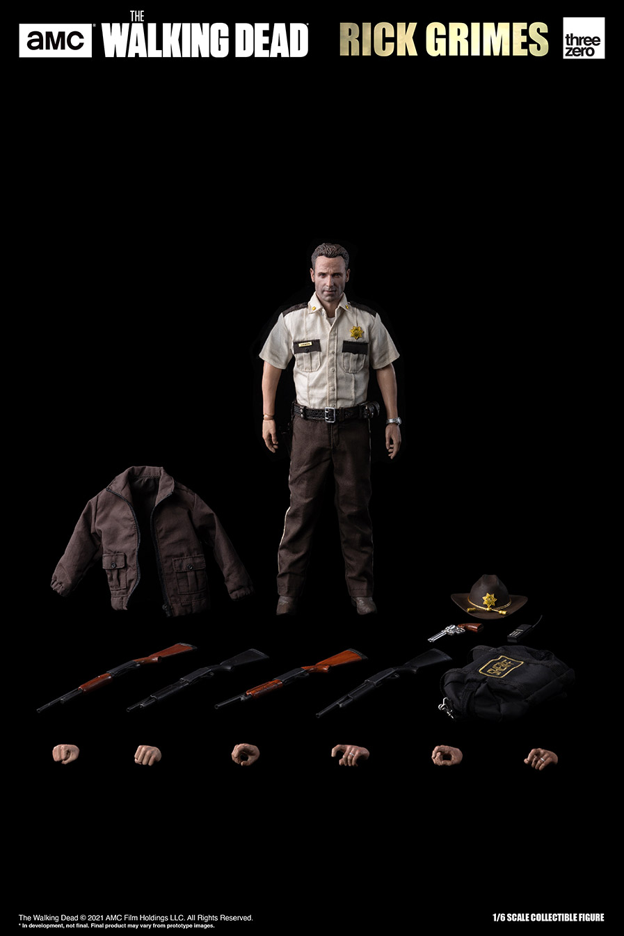 [สั่งจอง]Threezero 1/6 : The Walking Dead - Rick Grimes