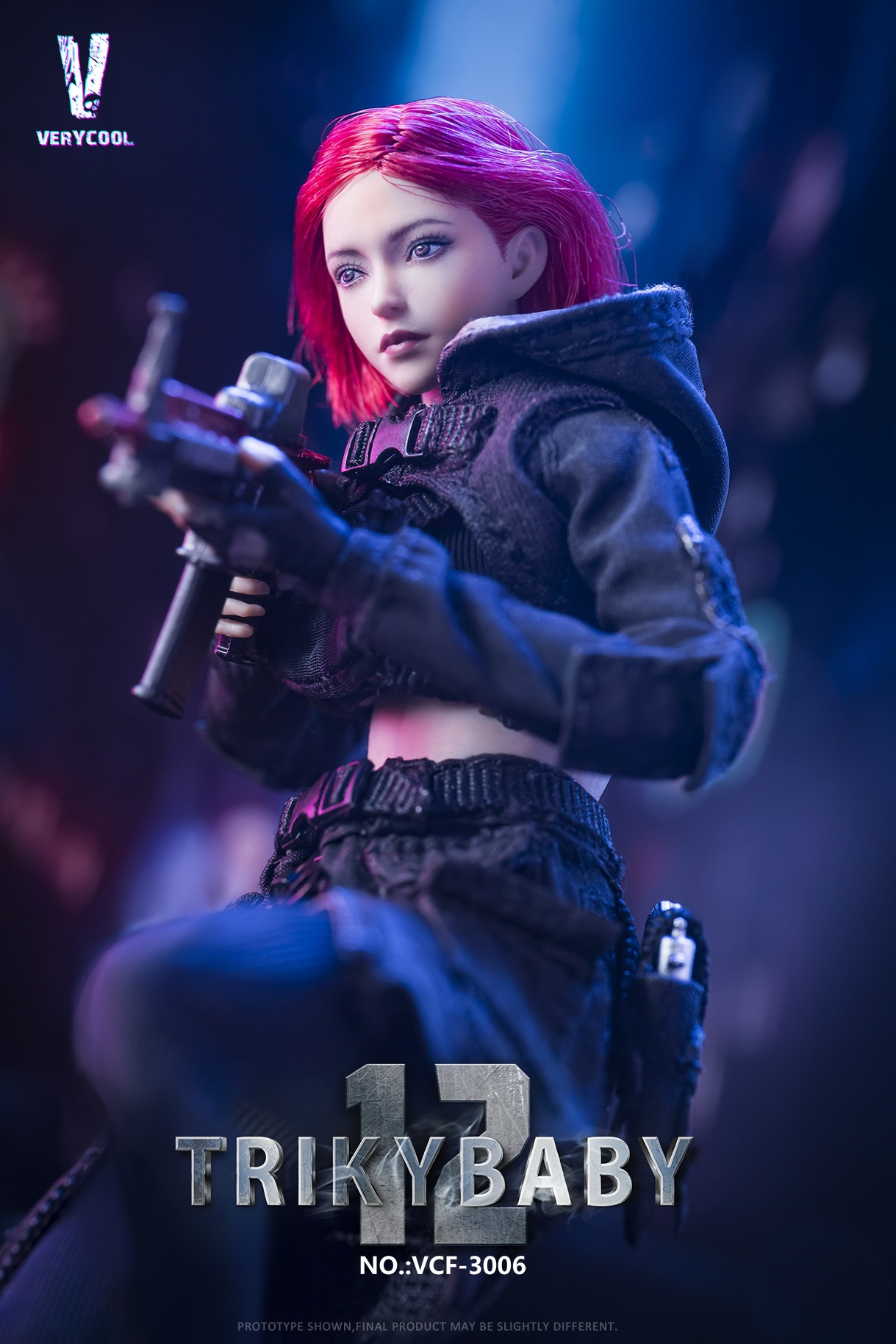 [สั่งจอง]VERYCOOL 1/12 VCF-3006 : CYBERPUNK TRICKYBABY 12 - RAINBOW