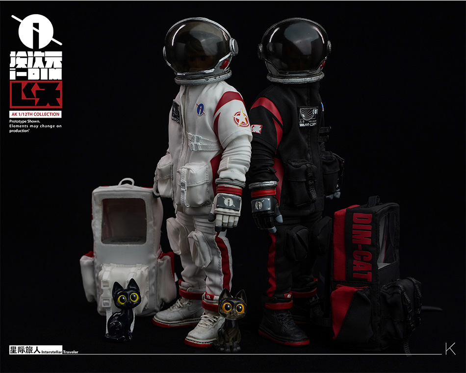 [พร้อมส่ง] i-dimension 1/12 : Interstellar Traveler - White เวอร์ชั่นปกติชุดสีขาว (ลุ้นสุ่มชุดดำ)