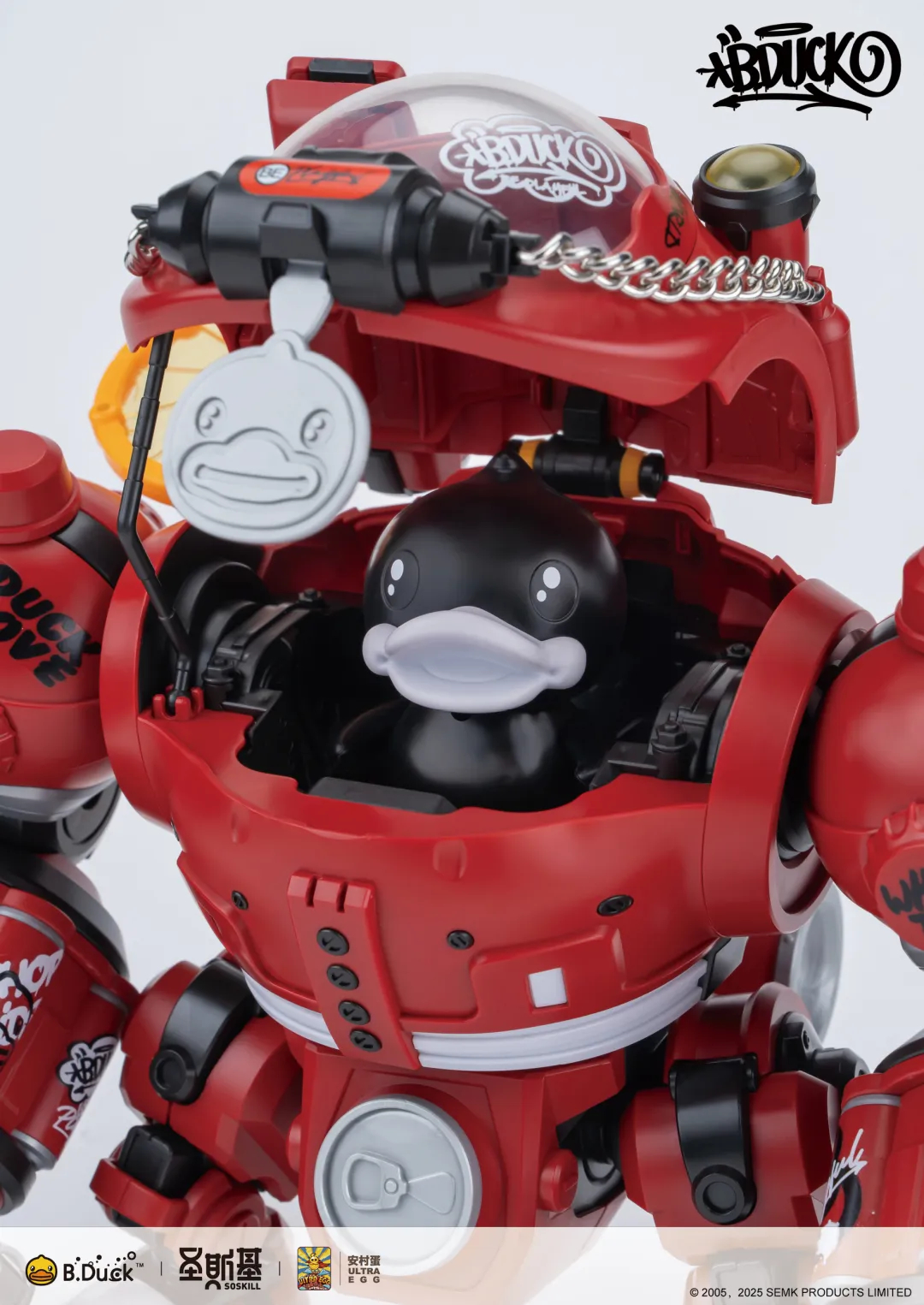 [สั่งจอง]SOSKILL x ULTRA EGG x B.Duck Collaboration Series: Second Edition – Hip-Hop Duck