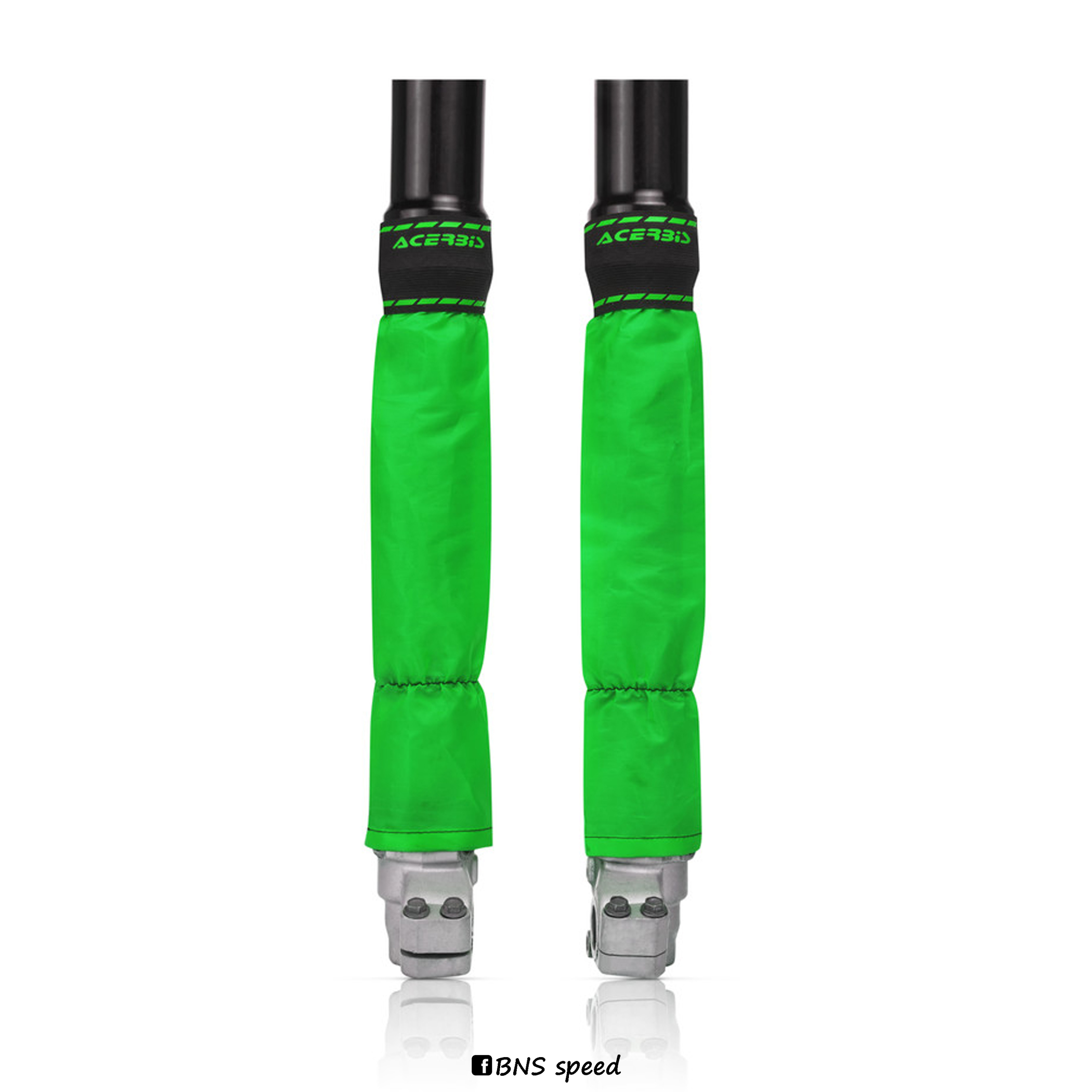 ผ้าหุ้มโช้ค Acerbis X-MUD Forks protection สีเขียว