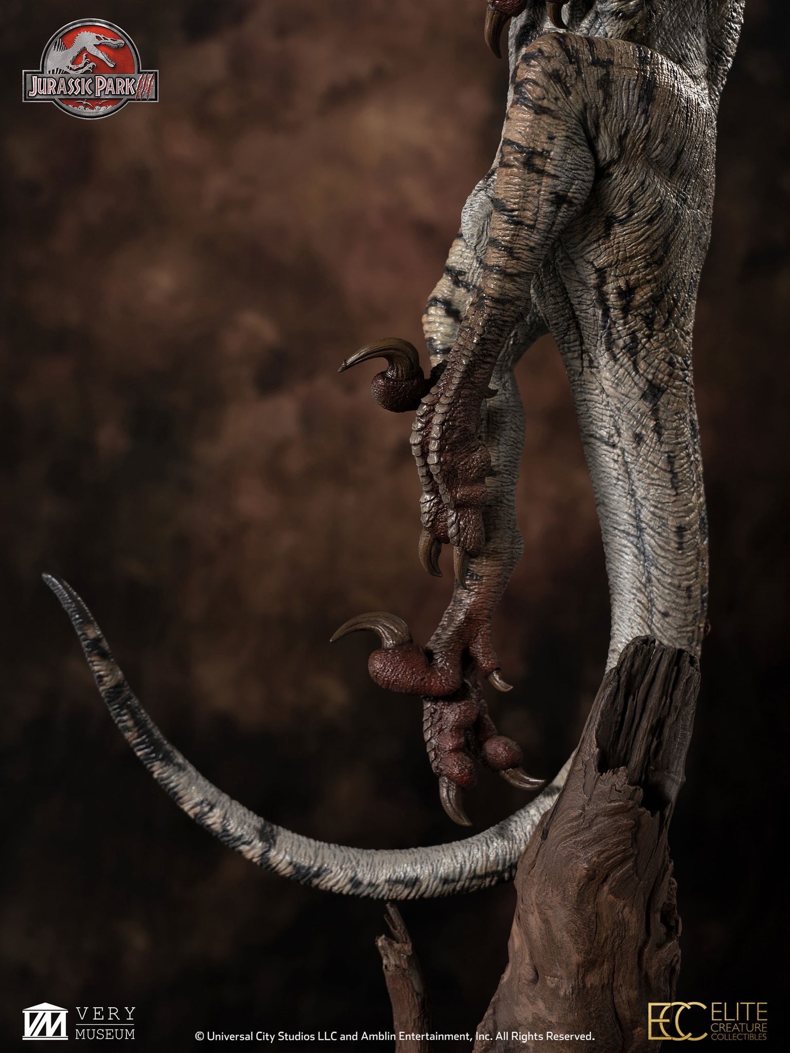 [สั่งจอง] ECC : Female Velociraptor "White Queen" Maquette (JP3)