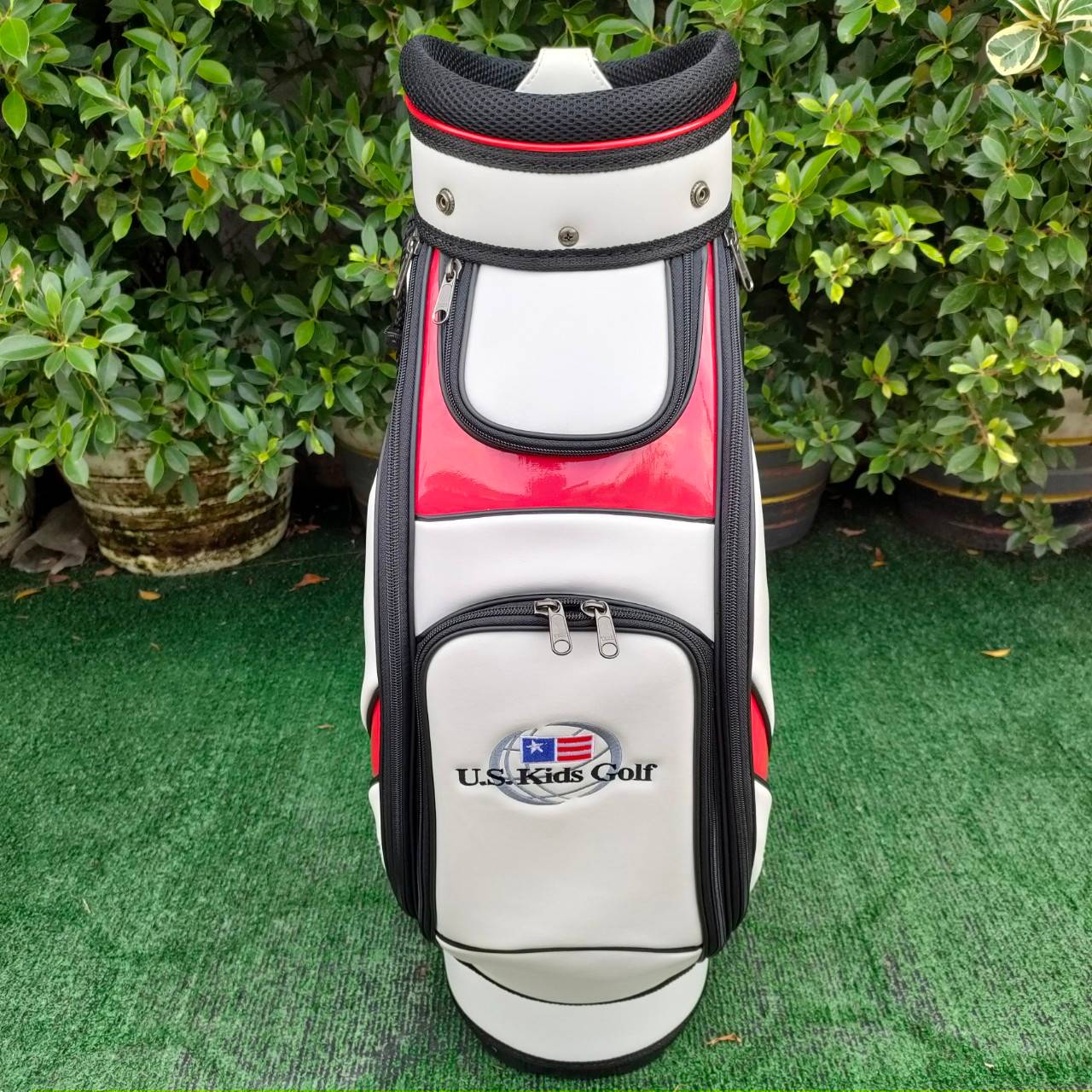 🔥 ของใหม่ ของศูนย์ ล้างสต๊อค 🔥 ถุงกอล์ฟเด็ก U.S.KIDS GOLF TOUR SERIES ขนาดไชส์ของถุง ปากถุง 7.5 นิ้ว ความสูงของถุงกอล์ฟ 28 นิ้ว มือหนึ่ง ของแท้ BY NakaraLuxurious