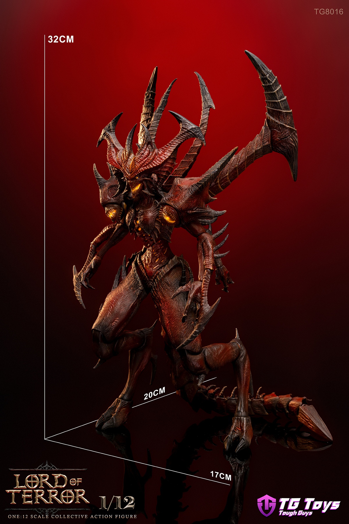 [สั่งจอง] TGToys TG8016 1/12 : LordofTerror (32ซม.)