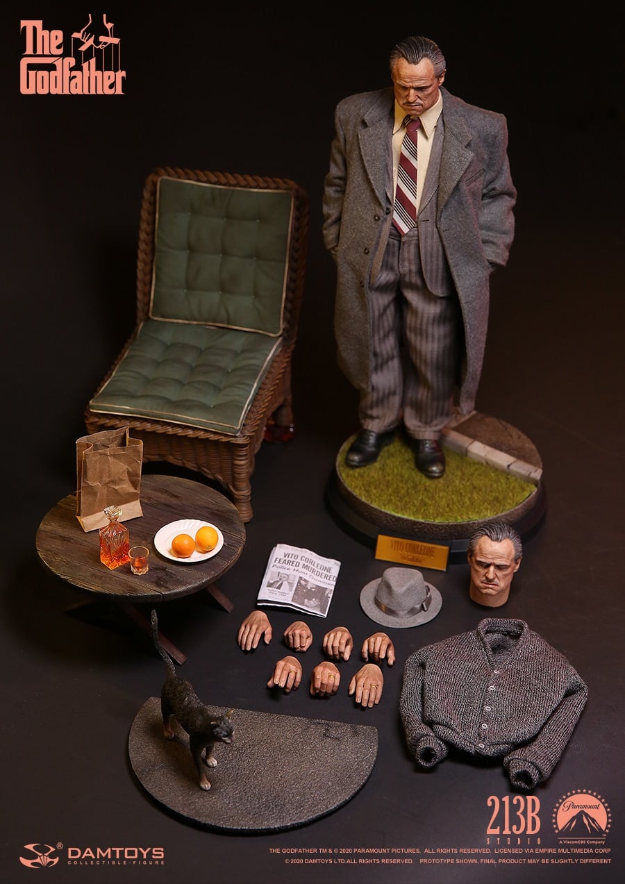 [สั่งจอง]DAMTOYS DMS033 1/6 scale : The Godfather (1972) Vito Corleone (Golden Years version)