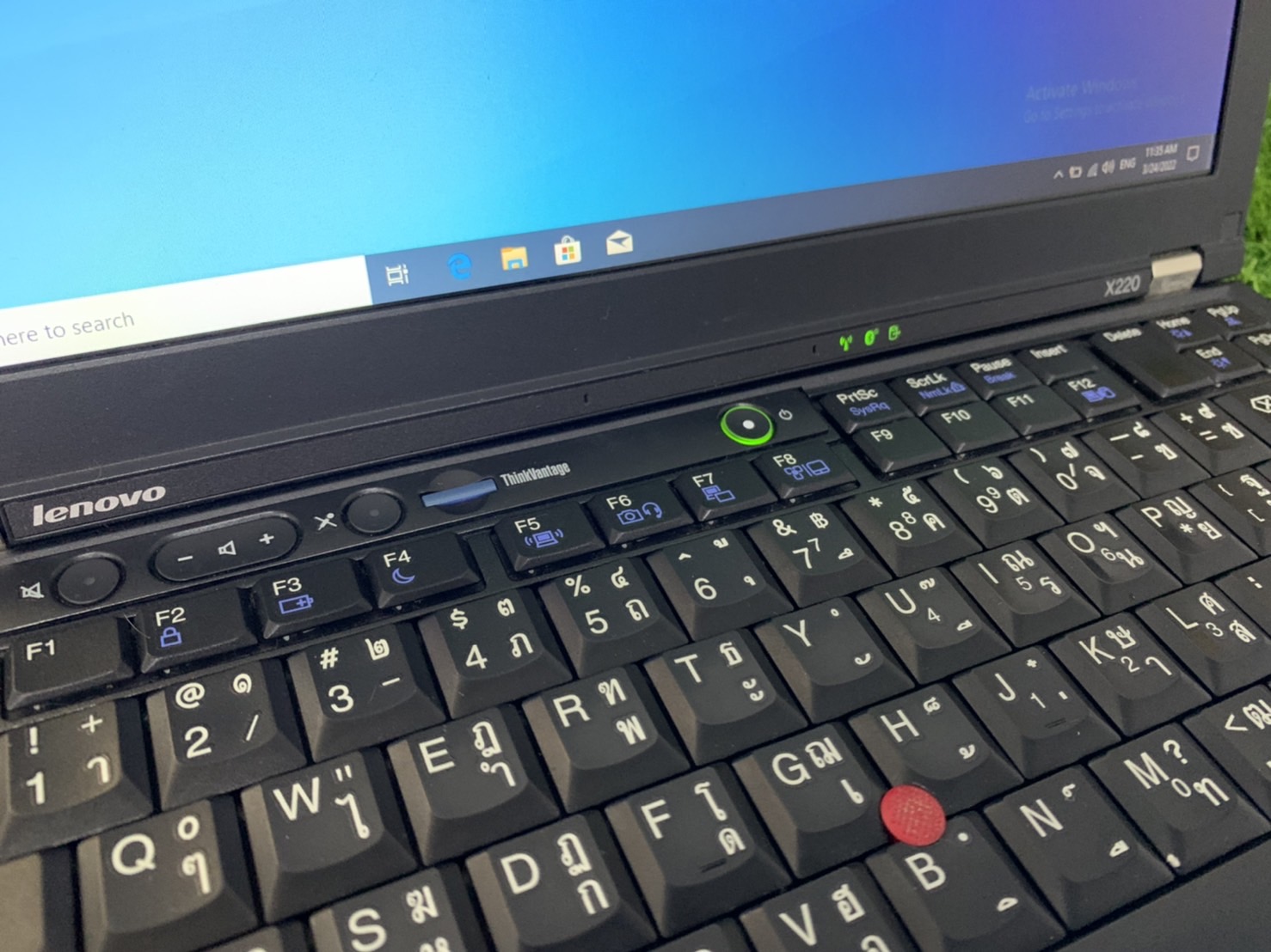 โน๊ตบุ๊ค Notebook Lenovo ThinkPad X220 - 12.5 inch แบตเสื่อม สินค้ามีประกัน