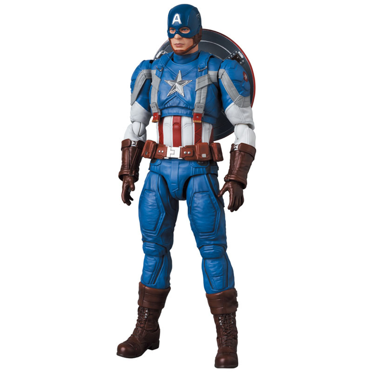 [พร้อมส่ง] MAFEX No.220 : CAPTAIN AMERICA (Classic Suit)