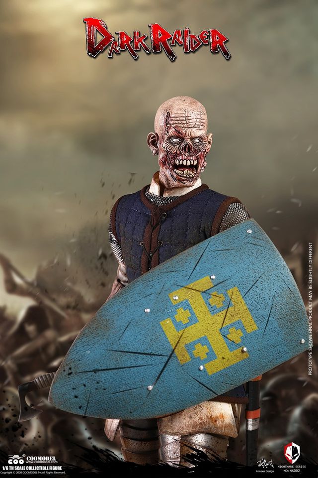 [สั่งจอง]COOMODEL 1/6 NS002 NIGHTMARE SEIRES (DIECAST ALLOY) - DARK RAIDER