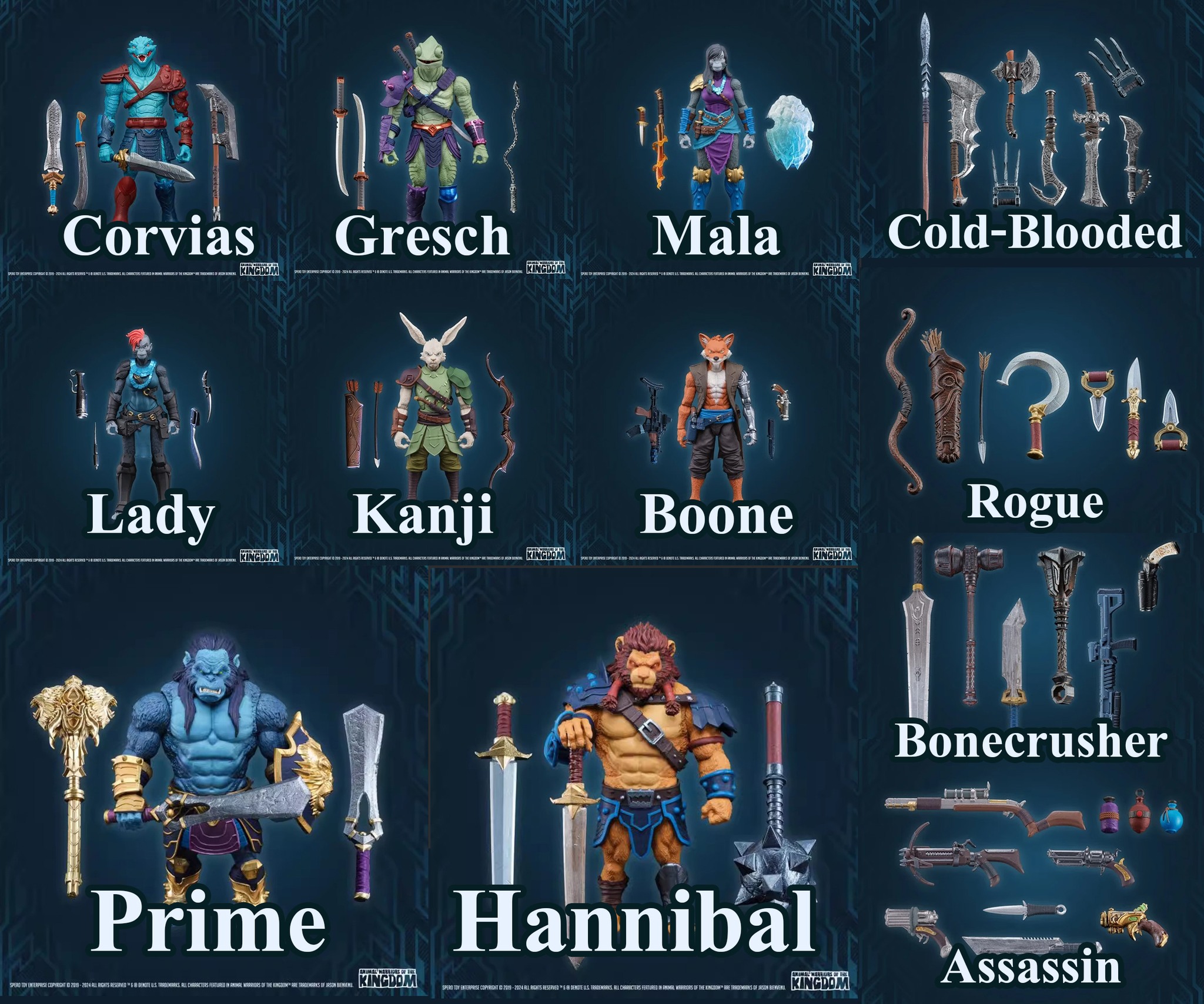 [สั่งจอง]Spero Studios 1/12 : Animal Warriors of The Kingdom Primal