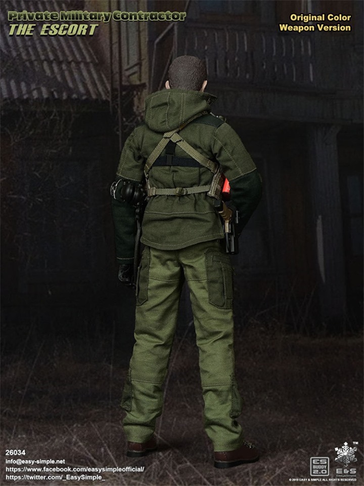 [สั่งจอง]Easy&Simple 26034B 1/6 Scale PMC The Escort (Original/Camo weapon color Ver.)