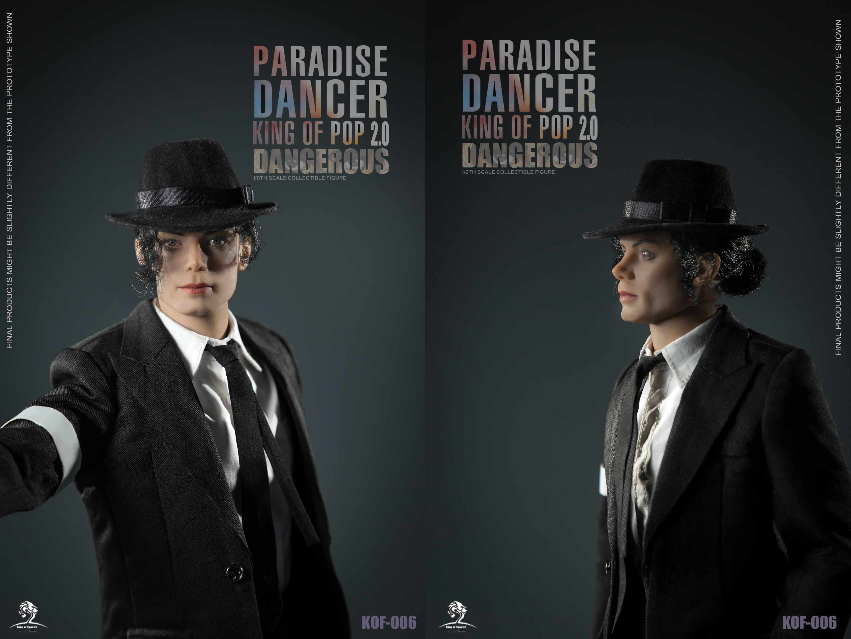 [สั่งจอง] King of Figure KOF-06 1/6 Scale : Dancer 2.0 DANGEROUS