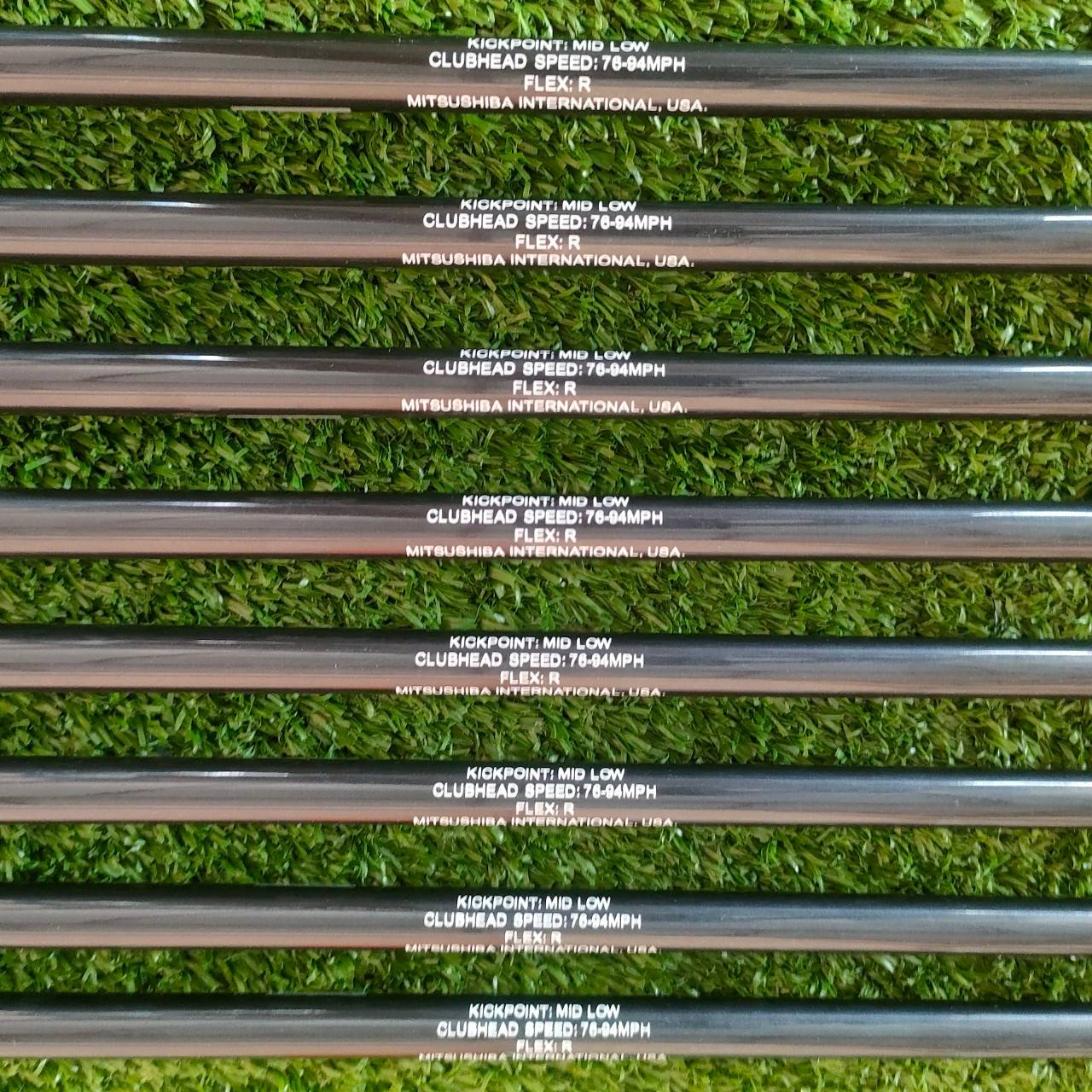 ชุดเหล็ก VIPER TRJECTORY BELANCE ของใหม่!! มีเหล็ก 3-9 เเละ PW SW **ขาดเหล็ก 5** ก้าน VIPER MAX FLEX R ใบใหญ่ CAVITY ลึก ตีง่ายและตรงมาก!! ก้านแบบ HIGH MODULUS กราไฟต์แท้ๆ 100% มือหนึ่ง ของแท้ BY NakaraLuxurious