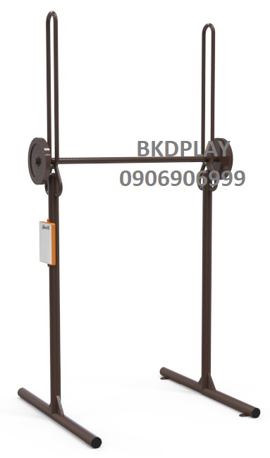 เครื่องออกกำลังกายกลางแจ้งผู้ใหญ่, บริหารแขน หัวไหล่ แบบยืน ยกน้ำหนัก,ลานกีฬาอเนกประสงค์ ,สวนสาธารณะ ,เทศบาล,หมู่บ้าน,ผลิตในไทย, สั่งทำตามสีที่ต้องการได้ ขนาด 60x100x20 ซม.