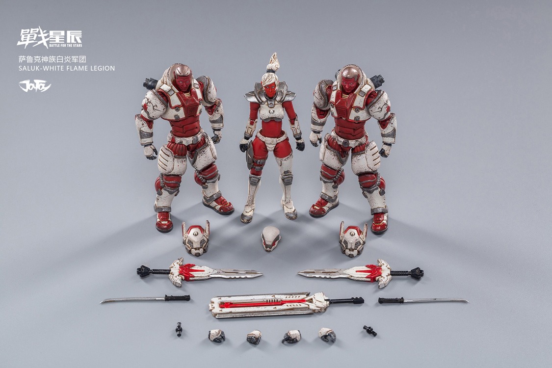 [สั่งจอง]JOYTOY JT0739 1/18 : SALUK - White Flame Legion