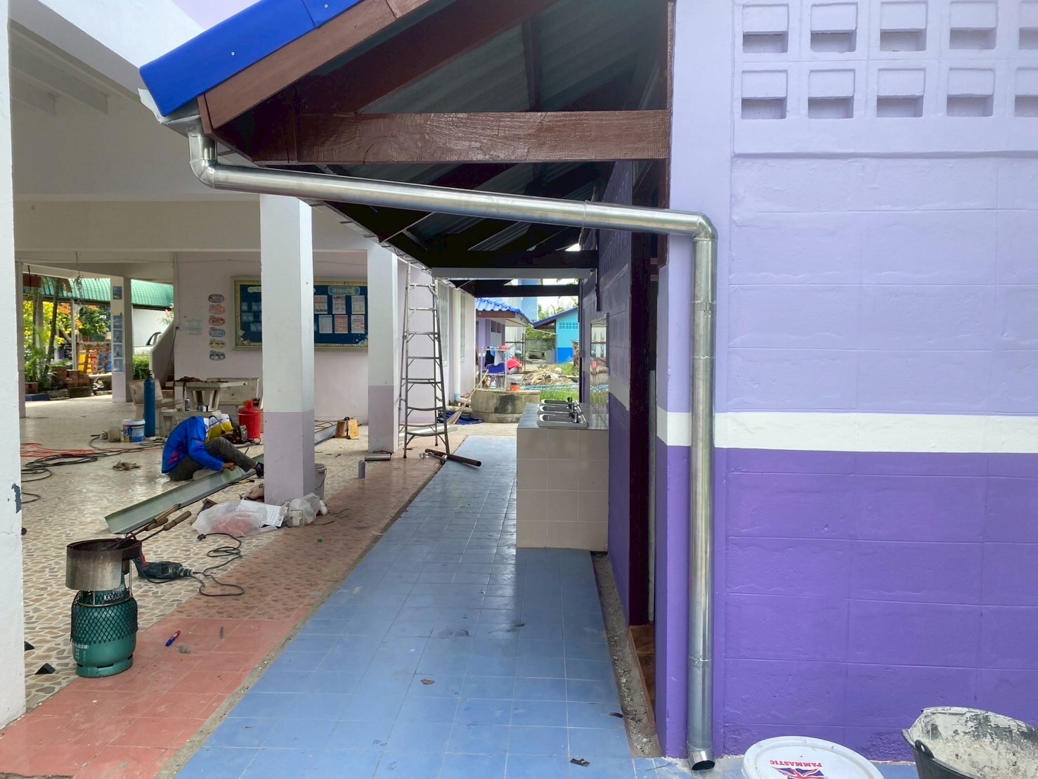 งานปรับปรุงห้องอาบน้ำ &ห้องส้วม รร.โสตศึกษา นครปฐม