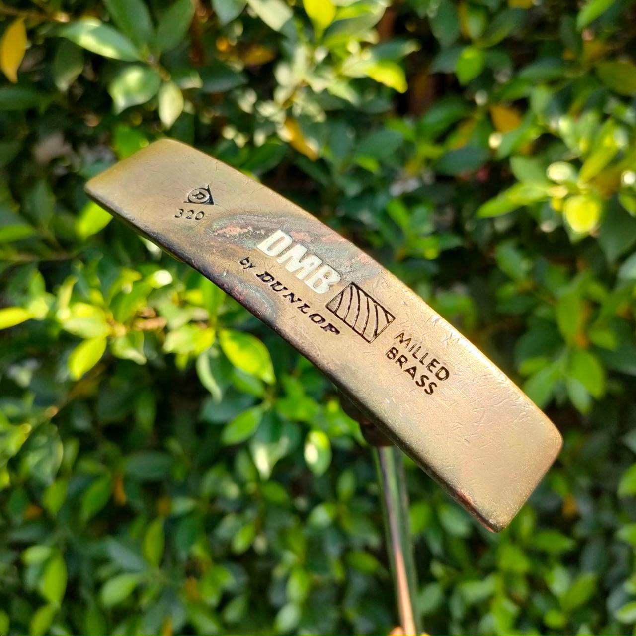 PUTTER DUNLOP DNB MILLED BRASS ความยาว 34 นิ้ว ก้าน CENTER หน้า เลเซอร์ เกาะไลน์สุดๆ