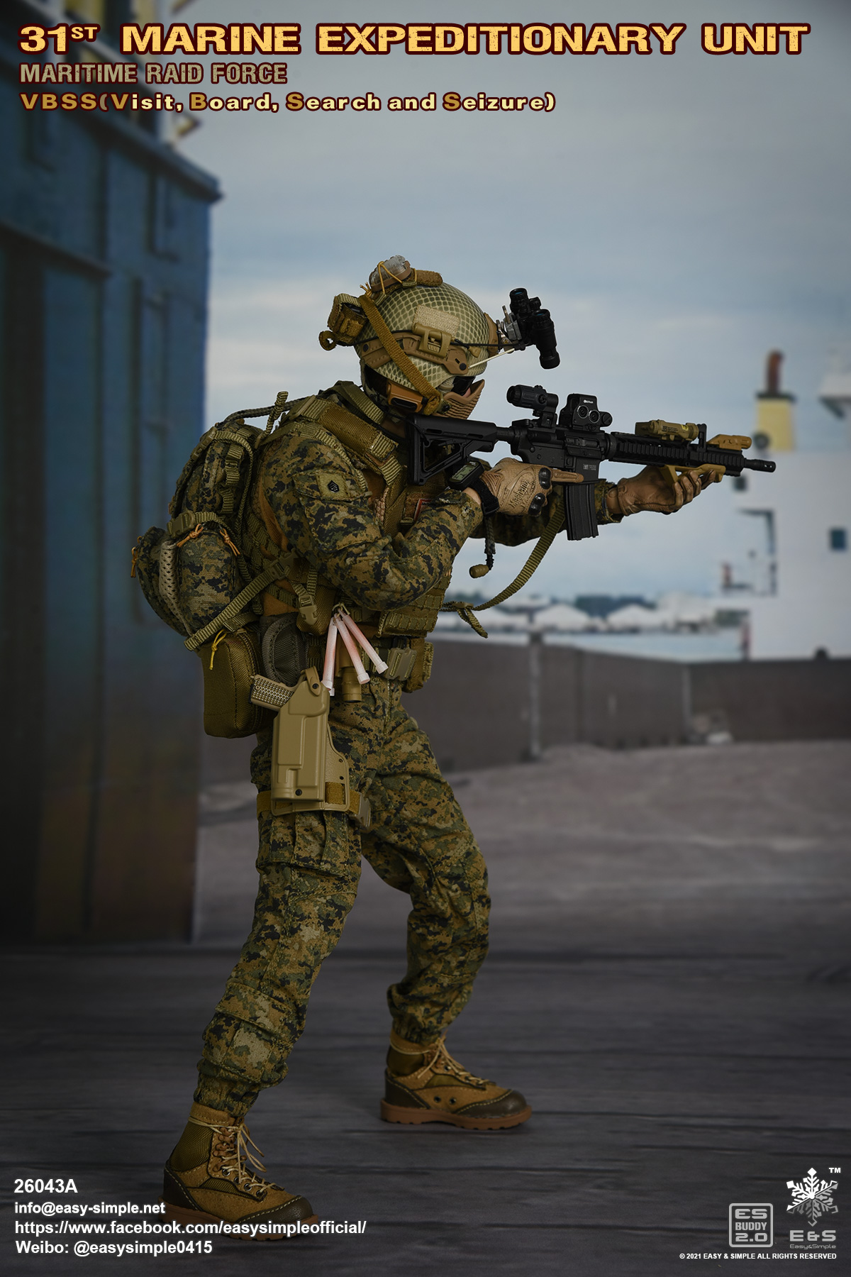 [สั่งจอง] Easy&Simple 26043A 1/6 : 31st MEU MRF VBSS