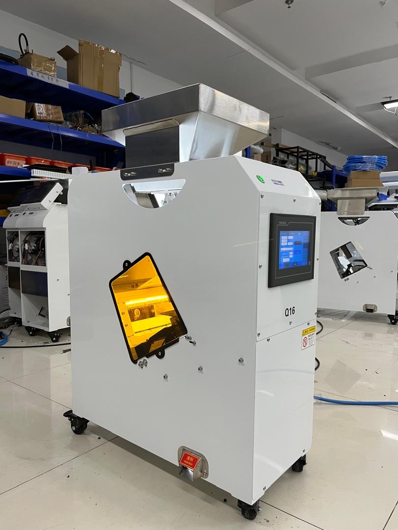 เครื่องยิงสีเมล็ดกาแฟคั่ว color sorter mini