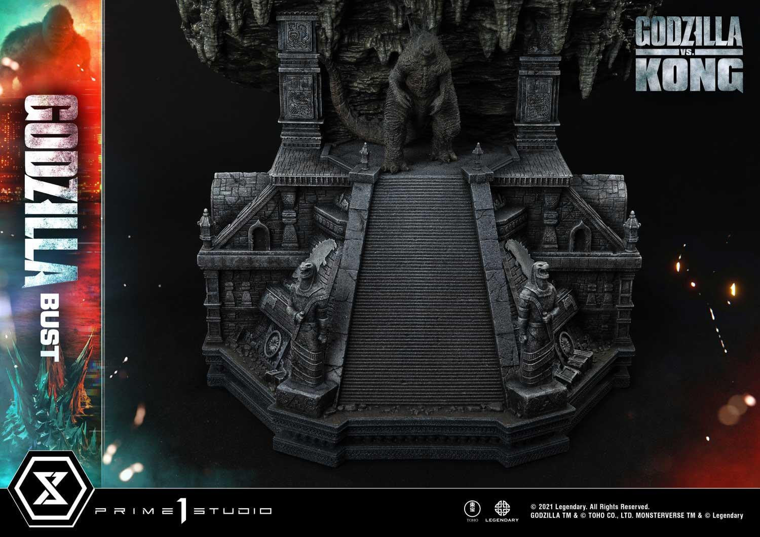 [สั่งจอง]Prime 1 Studio LSGVK-01 : Godzilla vs Kong Godzilla Bust