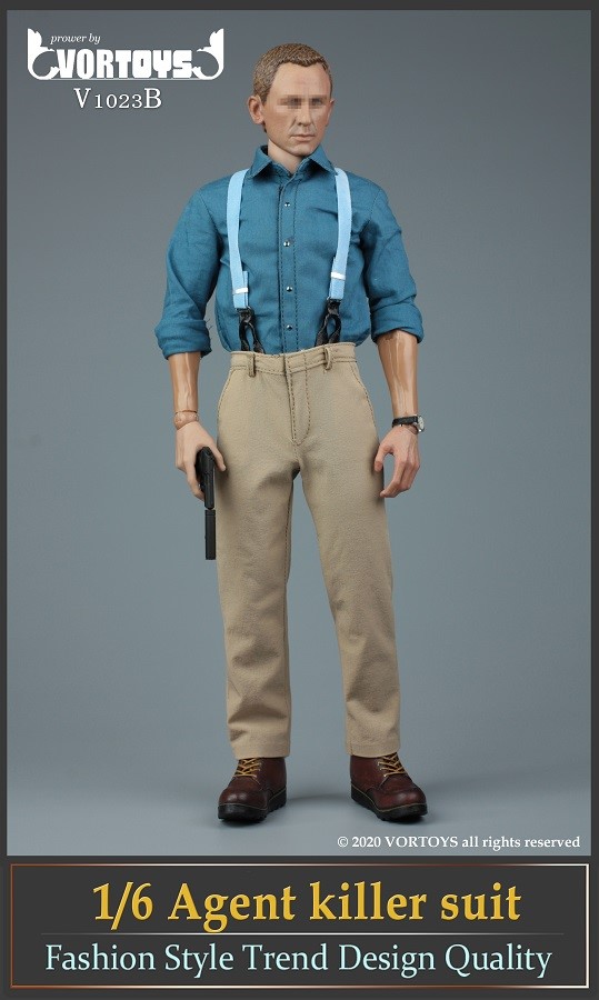 [สั่งจอง]VORTOYS V1023 1/6 : Male Agent Suit