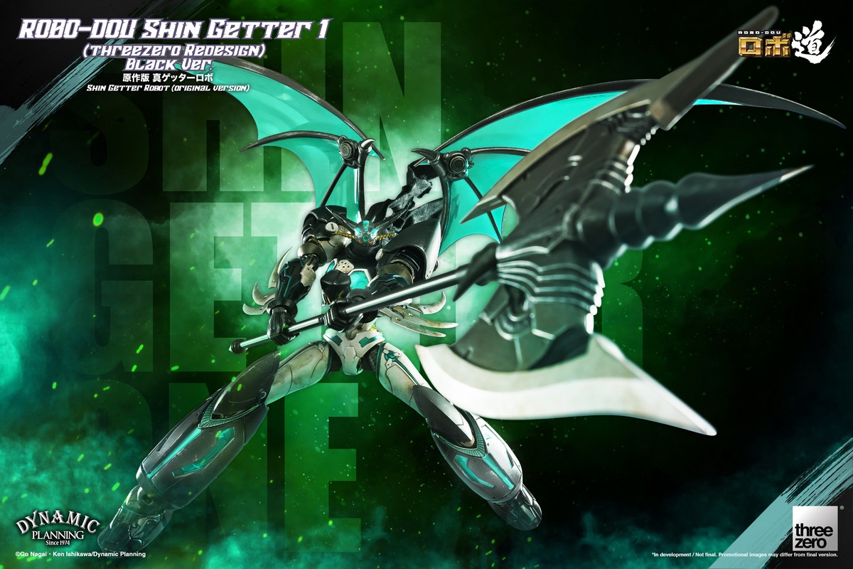 [สั่งจอง]threezero : ROBO-DOU Shin Getter 1 Black Ver. - Shin Getter Robot (Original Version)